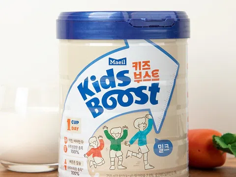Sữa bột KidsBoost từ Maeil Dairies tại Hàn Quốc: Sự lựa chọn tối ưu cho sức khỏe trẻ em