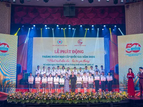 Hội Chữ Thập Đỏ Việt Nam phát động "Tháng Nhân Đạo" 2025 tại TP Hồ Chí Minh