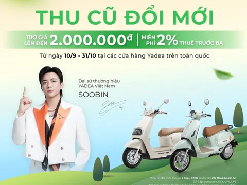 Yadea tung loạt ưu đãi cho sinh viên mùa tựu trường
