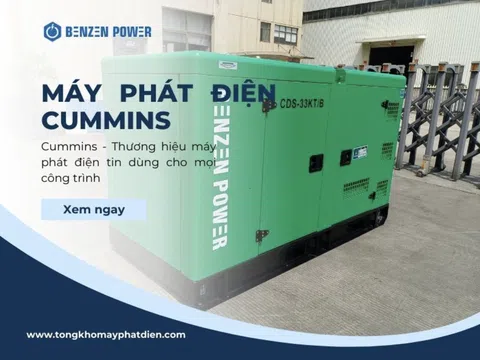 Cummins - Thương hiệu máy phát điện tin dùng cho mọi công trình