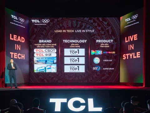 TCL khai mở kỷ nguyên hiển thị mới, kiến tạo chuẩn sống phong cách