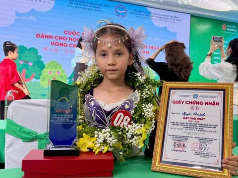 Cô bé 8 tuổi mang ba dòng chảy văn hóa và giấc mơ chinh phục “Nhịp cầu Hán ngữ” toàn cầu