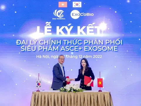 Derma Queen Clinic trở thành đại lý phân phối sản phẩm ASCE+ Exosome tại Việt Nam