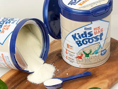 Sữa bột Kids Boost giúp trẻ cao lớn, khỏe mạnh với hệ miễn dịch tốt
