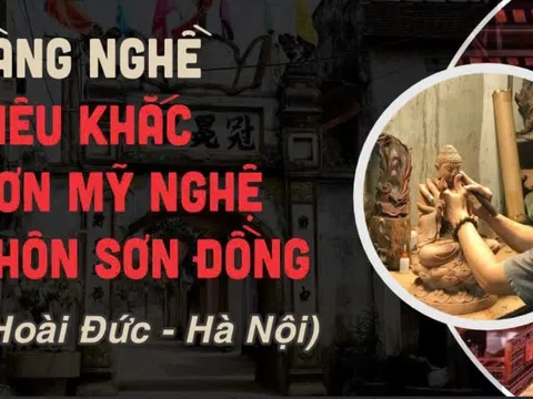 Làng nghề điêu khắc sơn mỹ nghệ thôn Sơn Đồng