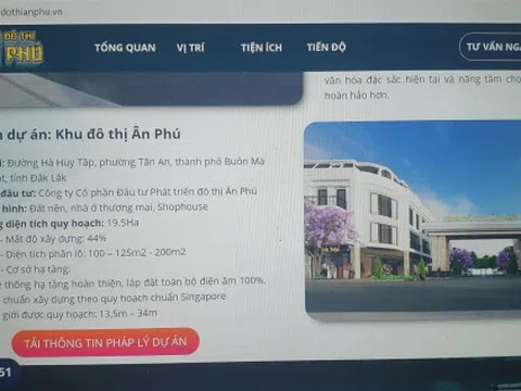 Khu đô thị Ân Phú: Chủ đầu tư mập mờ về năng lực tài chính, biến tướng dự án nhà ở thương mại thành phân lô bán nền
