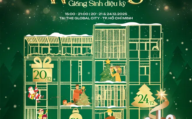 Global Festive - Thắp sáng mùa lễ hội tại The Global City