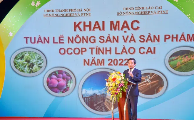 Sản phẩm OCOP Lào Cai tham dự Tuần lễ Nông sản an toàn tại Hà Nội