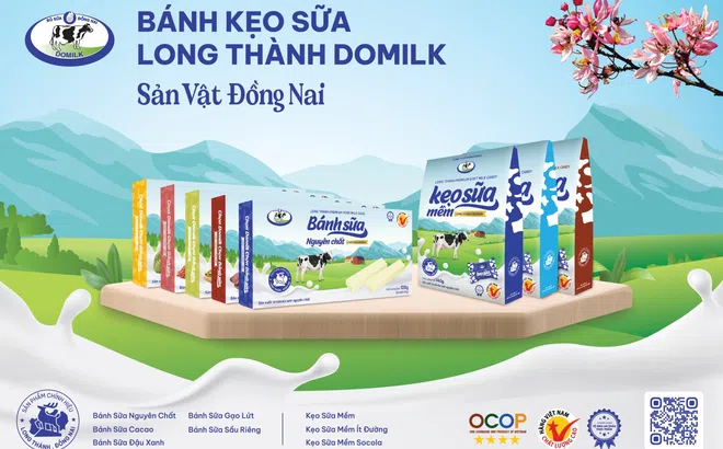 Domilk làm mới sản phẩm bánh kẹo sữa Long Thành với dòng sản phẩm Premium nhiều cảm hứng sáng tạo, nhân văn