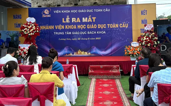 Viện Khoa học Giáo dục Toàn cầu ra mắt Trung tâm Giáo dục Bách Khoa tại Hoà Bình